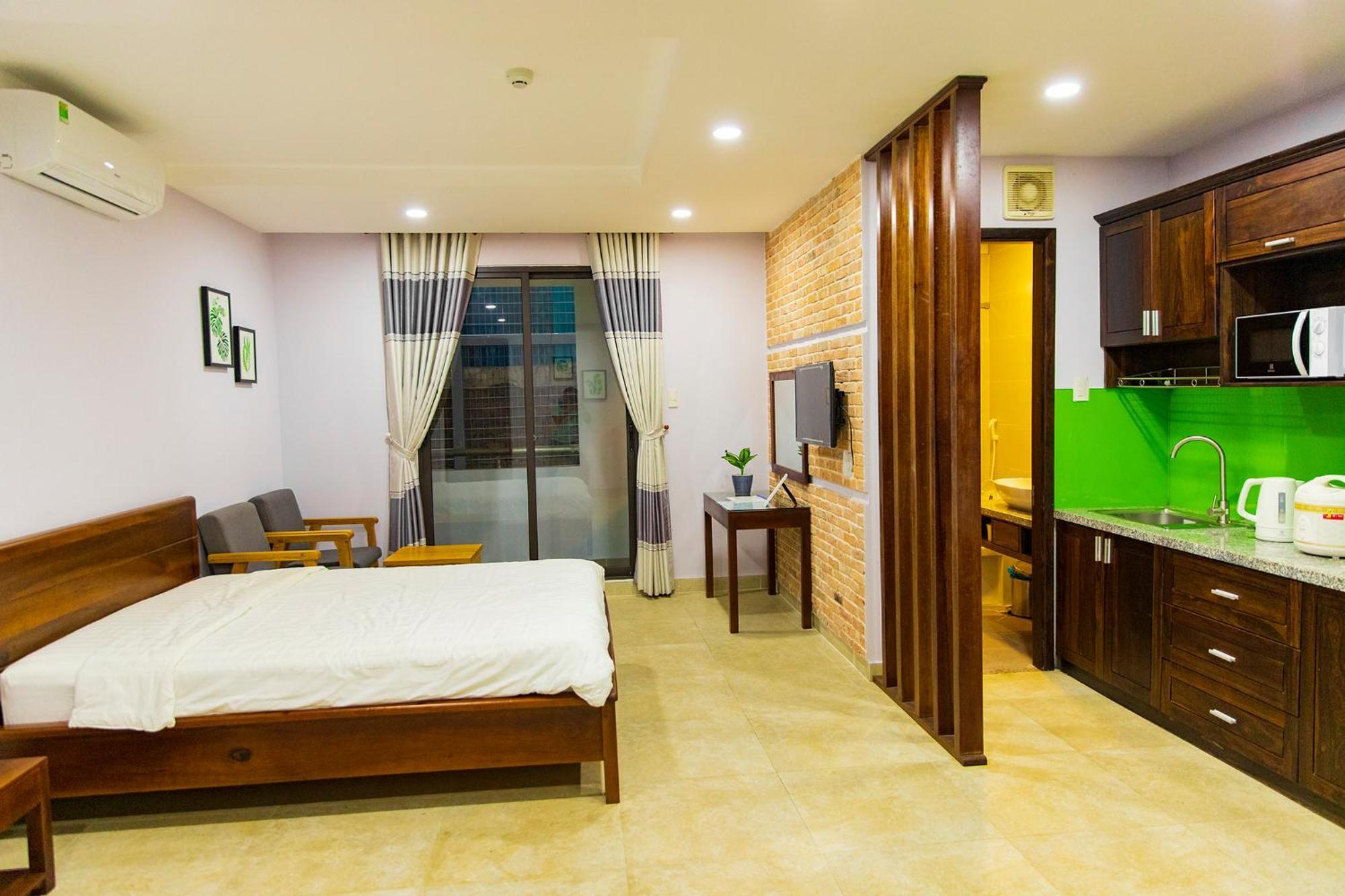 Can Ho Dich Vu Cao Cap San Bay Tan Son Nhat Ciudad Ho Chi Minh  Exterior foto